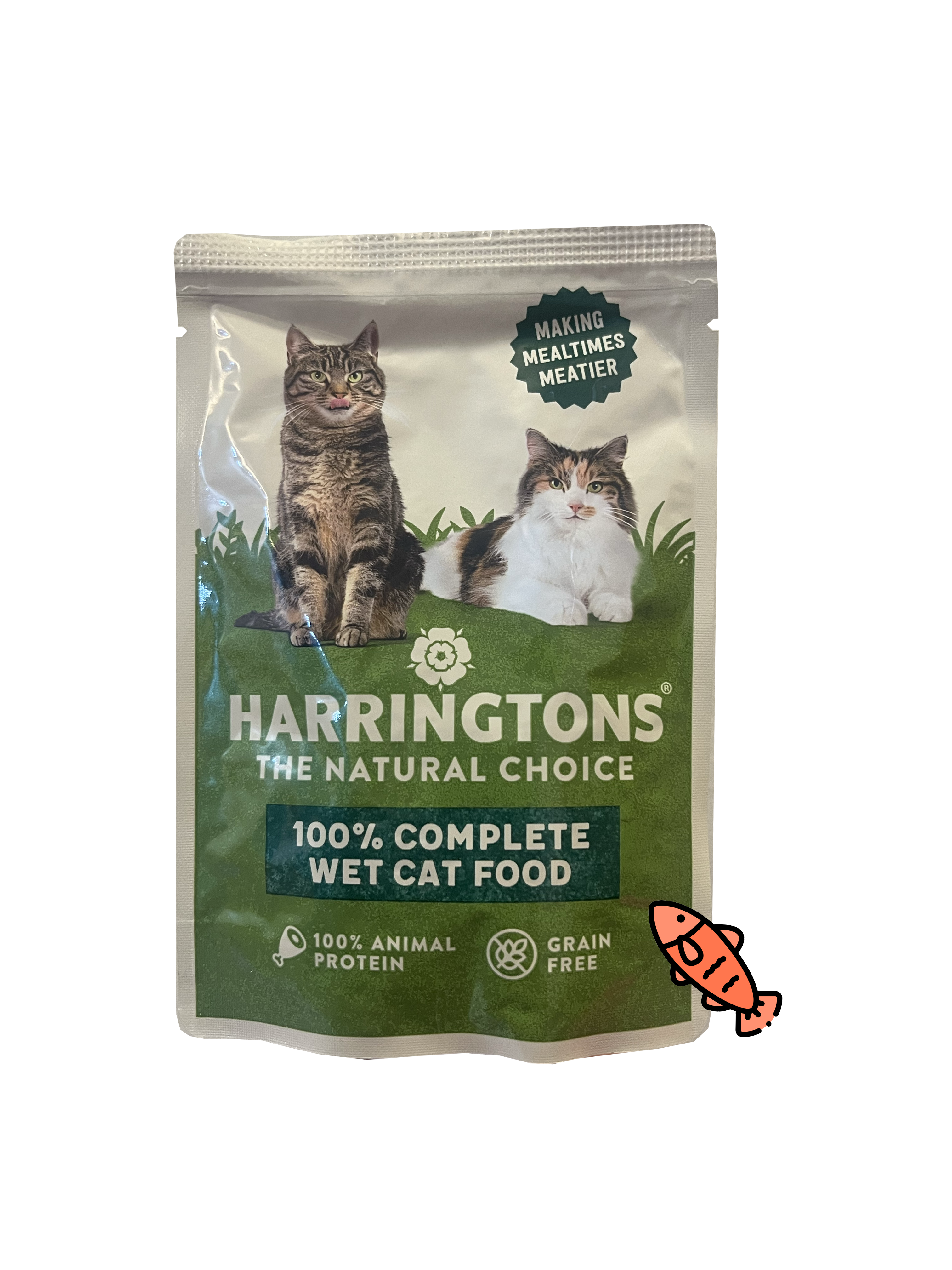 Harringtons Salmon 85g Grain Free Wet Food Catmail Catalog